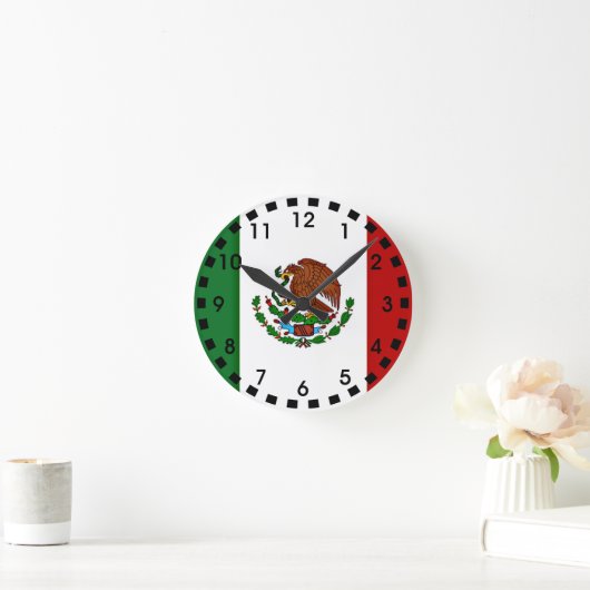 Vlag van Mexico Ronde Klok (Huis)