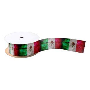 vlag van Mexico Satijnen Lint
