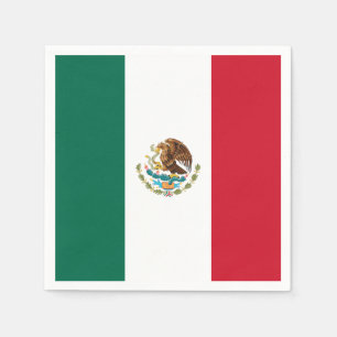 Vlag van Mexico Servet