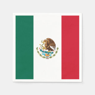 Vlag van Mexico Servetten