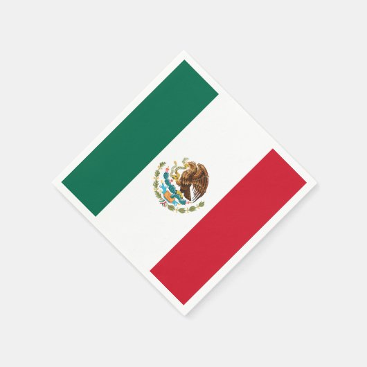 Vlag van Mexico Servetten (Hoek)