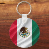 Vlag van Mexico Sleutelhanger (Voorkant)