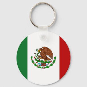 Vlag van Mexico Sleutelhanger