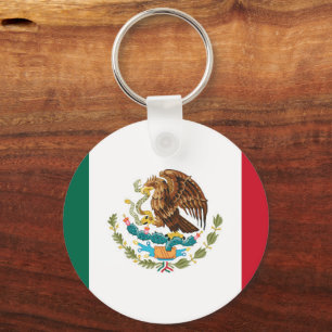 Vlag van Mexico Sleutelhanger
