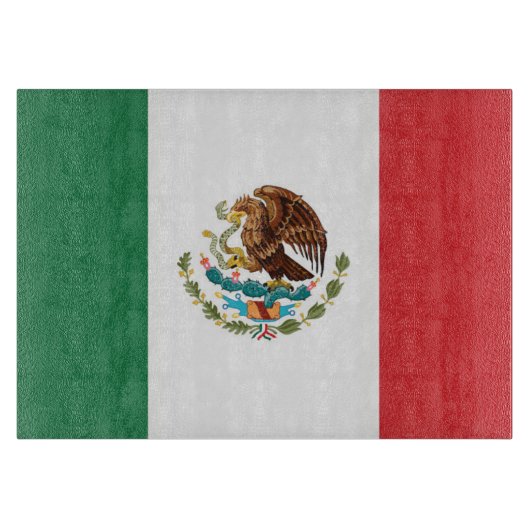 Vlag van Mexico Snijplank (Voorkant)