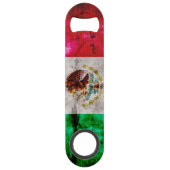 vlag van Mexico Speed Flessenopener (Voorkant)