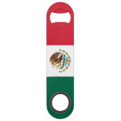 Vlag van Mexico Speed Flessenopener (Achterkant)