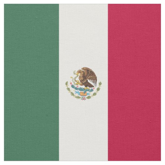 Vlag van Mexico Stof (Close Up)