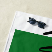 Vlag van Mexico Strandlaken (In situ)