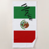 Vlag van Mexico Strandlaken (Voorkant)