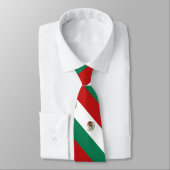 Vlag van Mexico Stropdas (Gebonden)