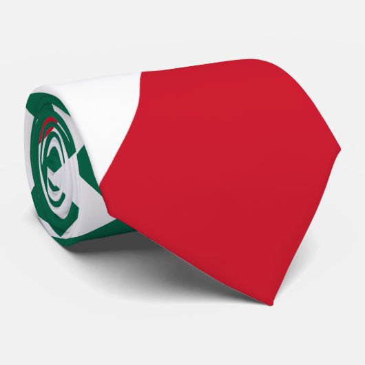 Vlag van Mexico Stropdas (Opgerold)