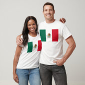 Vlag van Mexico T-shirt (Unisex)