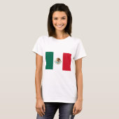 Vlag van Mexico T-shirt (Voorkant volledig)