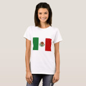 Vlag van Mexico T-shirt (Voorkant volledig)