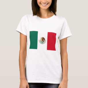 Vlag van Mexico T-shirt