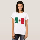 Vlag van Mexico T-shirt (Voorkant volledig)