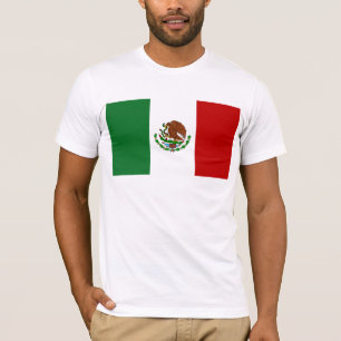 Vlag van Mexico T-shirt
