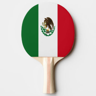 Vlag van Mexico Tafeltennisbatje