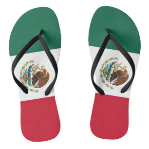 Vlag van Mexico Teenslippers