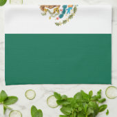 Vlag van Mexico Theedoek (Gevouwen)