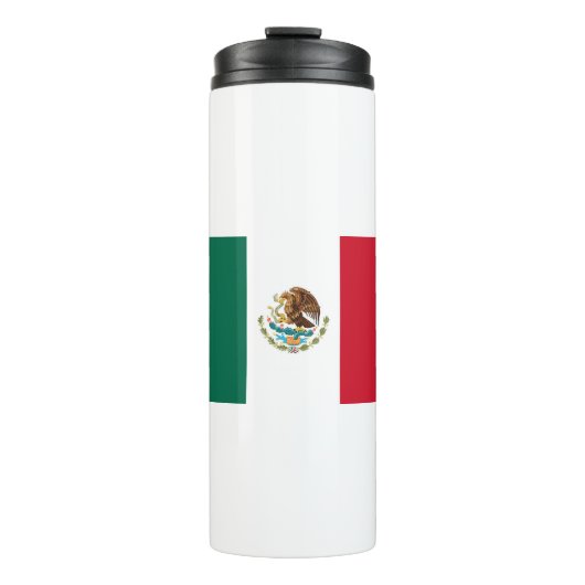 Vlag van Mexico Thermosbeker (Voorkant)