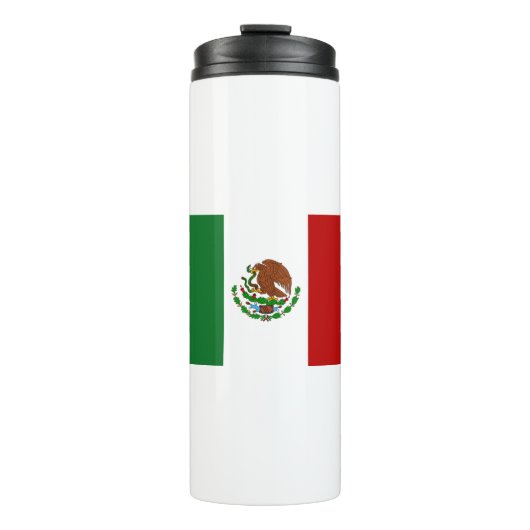 Vlag van Mexico Thermosbeker (Voorkant)