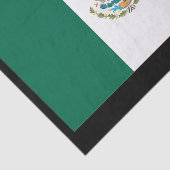 Vlag van Mexico Tissuepapier (Detail)