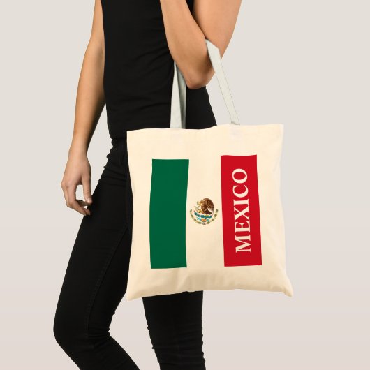 Vlag van Mexico Tote Bag (Voorkant (product))