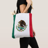 Vlag van Mexico Tote Bag (Dichtbij)