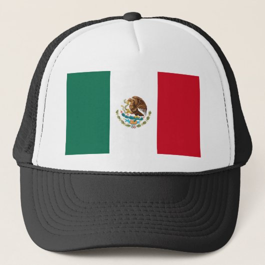Vlag van Mexico Trucker Pet (Voorkant)