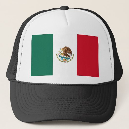 Vlag van Mexico Trucker Pet (Voorkant)