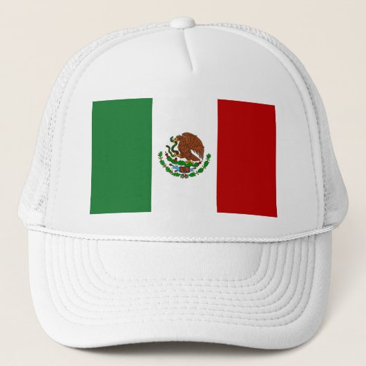 Vlag van Mexico Trucker Pet (Voorkant)