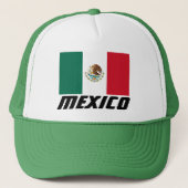 Vlag van Mexico Trucker Pet (Voorkant)