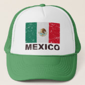  vlag van Mexico Trucker Pet (Voorkant)