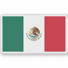 Vlag van Mexico (Verenigde Mexicaanse Staten) Sticker