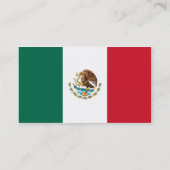 Vlag van Mexico-Visitekaartjes Visitekaartje (Achterkant)