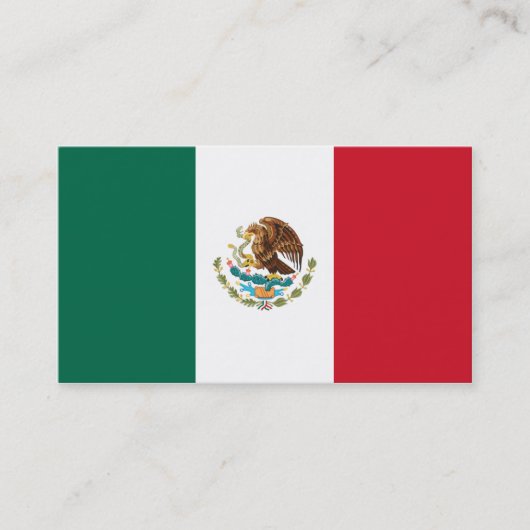 Vlag van Mexico-Visitekaartjes Visitekaartje (Voorkant)