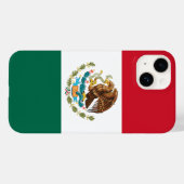 Vlag van Mexico, Vlag van de Mexicaanse Republiek Case-Mate iPhone Case (Achterkant (horizontaal))