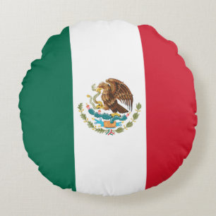 Vlag van Mexico, Vlag van de Mexicaanse Republiek Rond Kussen