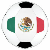 Vlag van Mexico-Voetbal Voetbal (Voorkant)