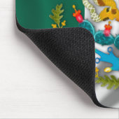 Vlag van Mexico, wapenstilstand Muismat (Hoek)