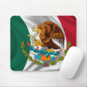Vlag van Mexico, wapenstilstand Muismat (Met muis)