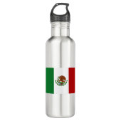 Vlag van Mexico Waterfles (Voorkant)