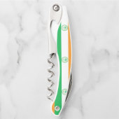 Vlag van Miami, de Corkschroef van Florida Waiter Kurkentrekker (Voorkant)