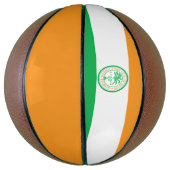Vlag van Miami, Florida Basketball Basketbal (Verticaal)