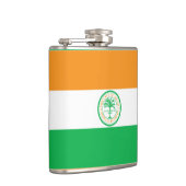 Vlag van Miami, Florida Flask Heupfles (Rechts)