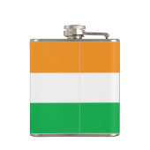 Vlag van Miami, Florida Flask Heupfles (Achterkant)