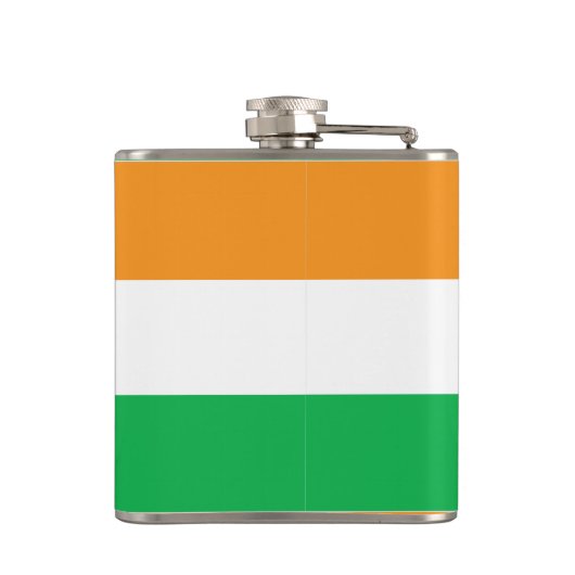 Vlag van Miami, Florida Flask Heupfles (Achterkant)