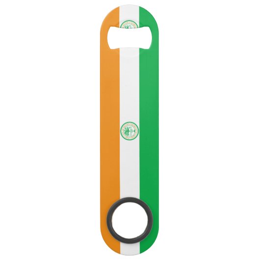 Vlag van Miami, Florida Flesopener Speed Flessenopener (Voorkant)